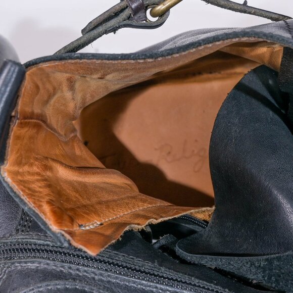 True Religion Leather Strap Lace Boots - 46 EU - Picture 6 of 7